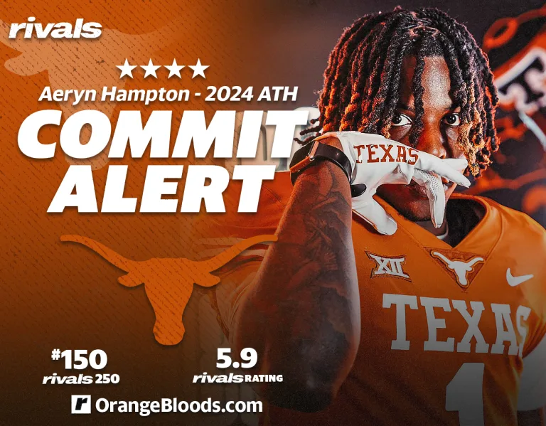 Elite ATH Aeryn Hampton Commits to Texas, Rejects Alabama