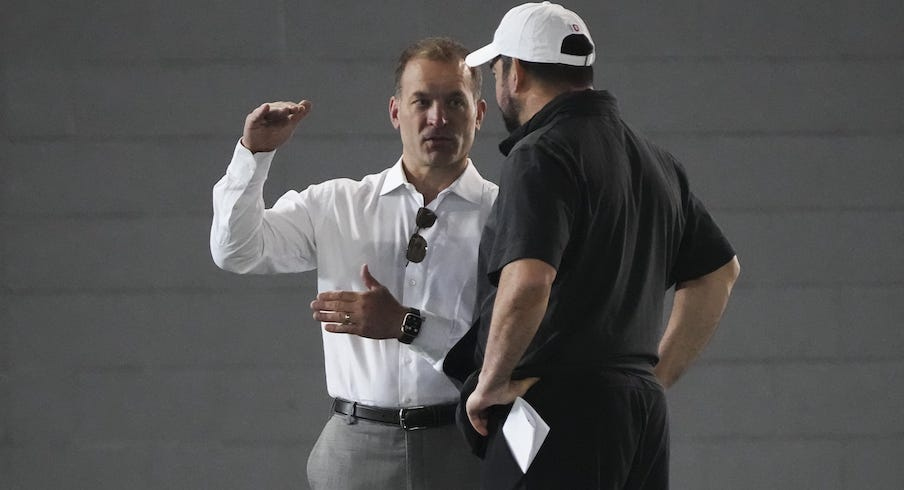 Featured image for Ross Bjork Expresses Support for Ryan Day Amid College Football Focus