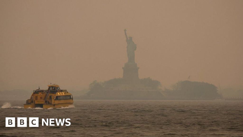 Wildfire Smoke Causes Flight Delays and Game Postponements in NYC