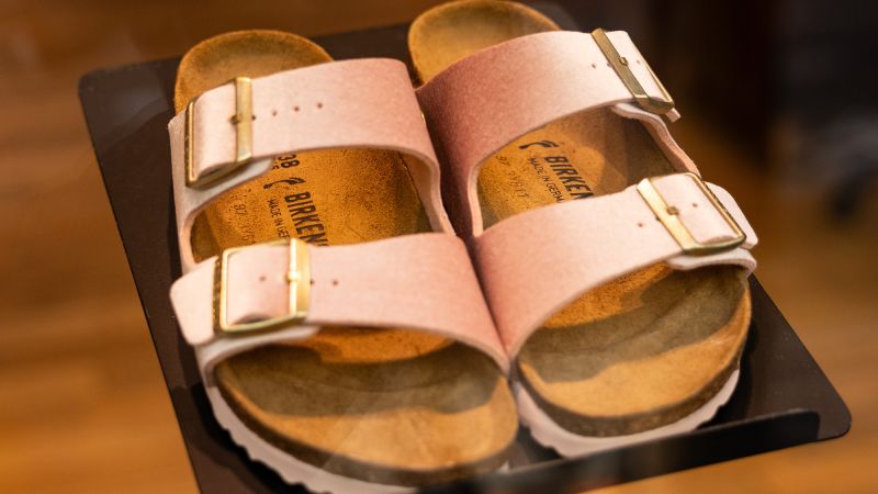 Featured image for "Birkenstock's Trendy Sandals Fail to Boost Profit, Shares Slump"