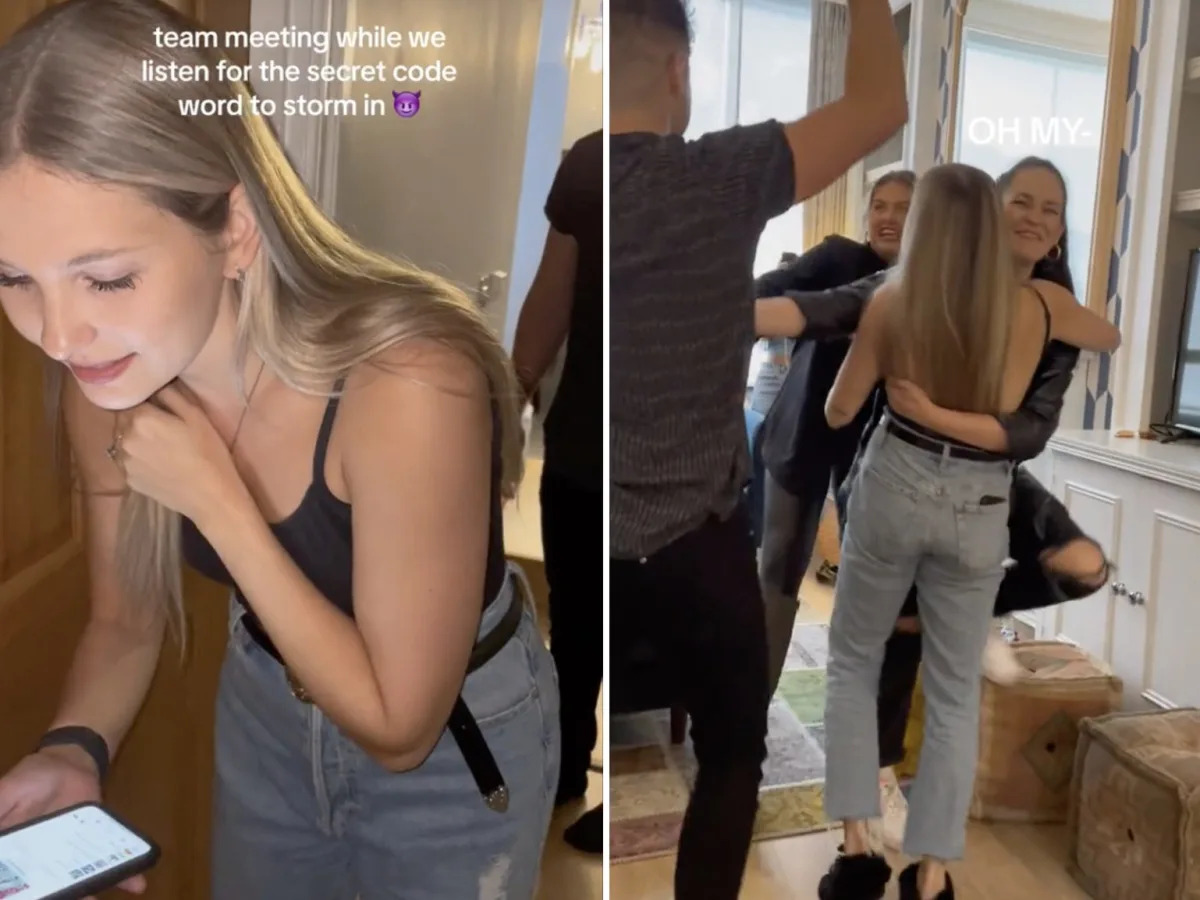 Featured image for Remote Marketing Staffers Surprise Coworkers in London, Impressing TikTok Users with Company Culture