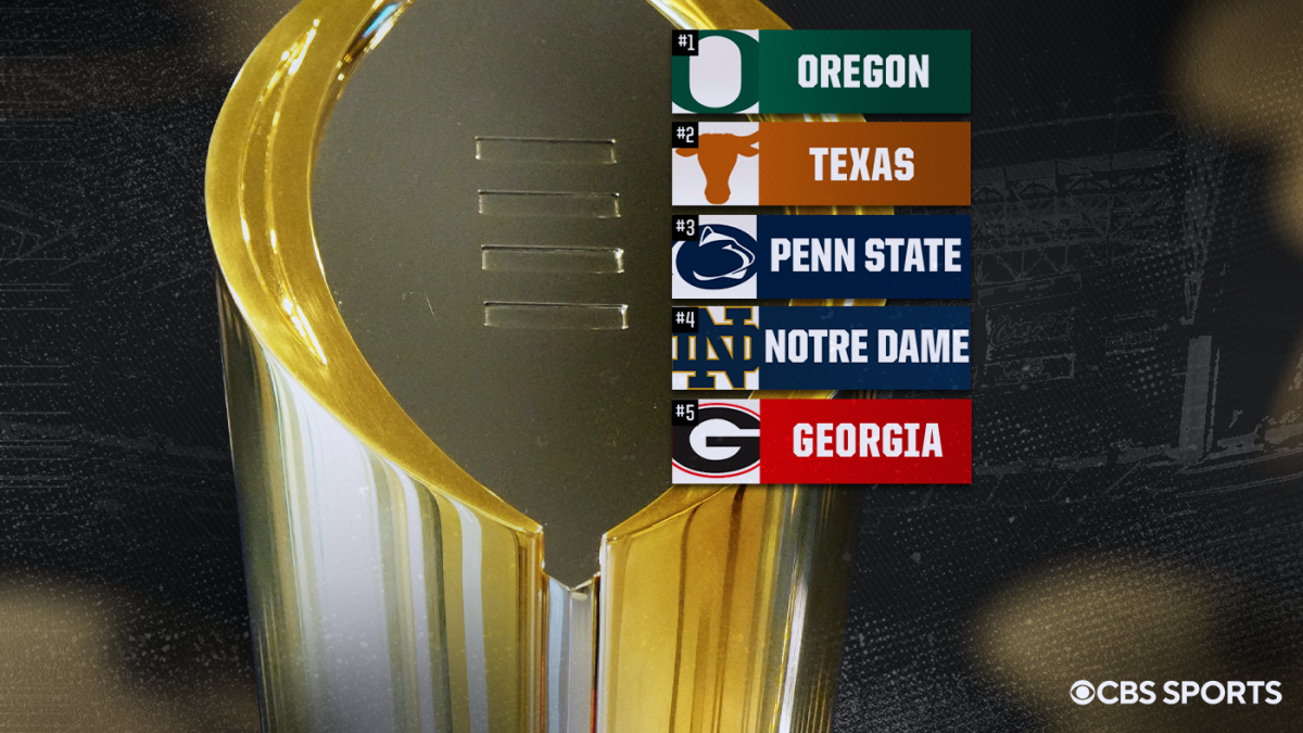 Oregon Leads CFP Rankings as Georgia Climbs, Alabama in Contention