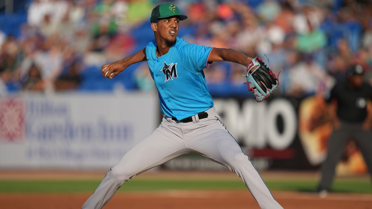 "Marlins' top prospect Eury Pérez set for MLB debut"