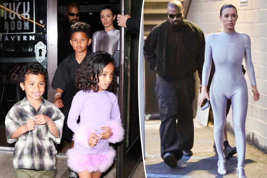 Bianca Censori's Easter Outing Style with Kanye West and Family