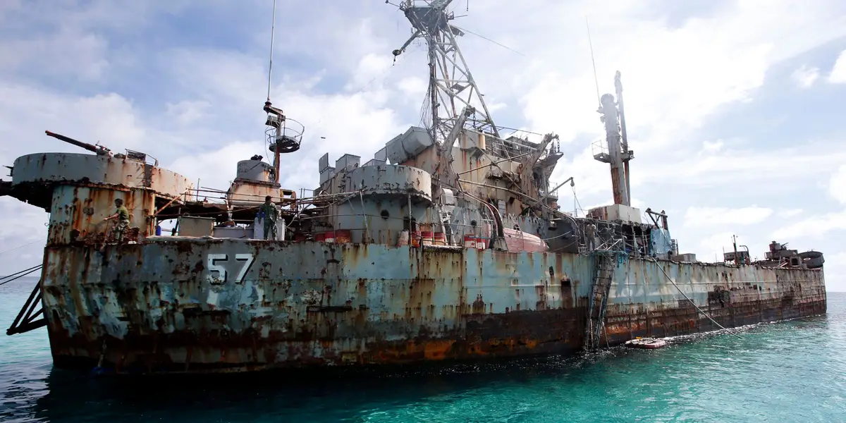 "US-China Rivalry Escalates as Shipwreck-turned-outpost Sparks Tensions"