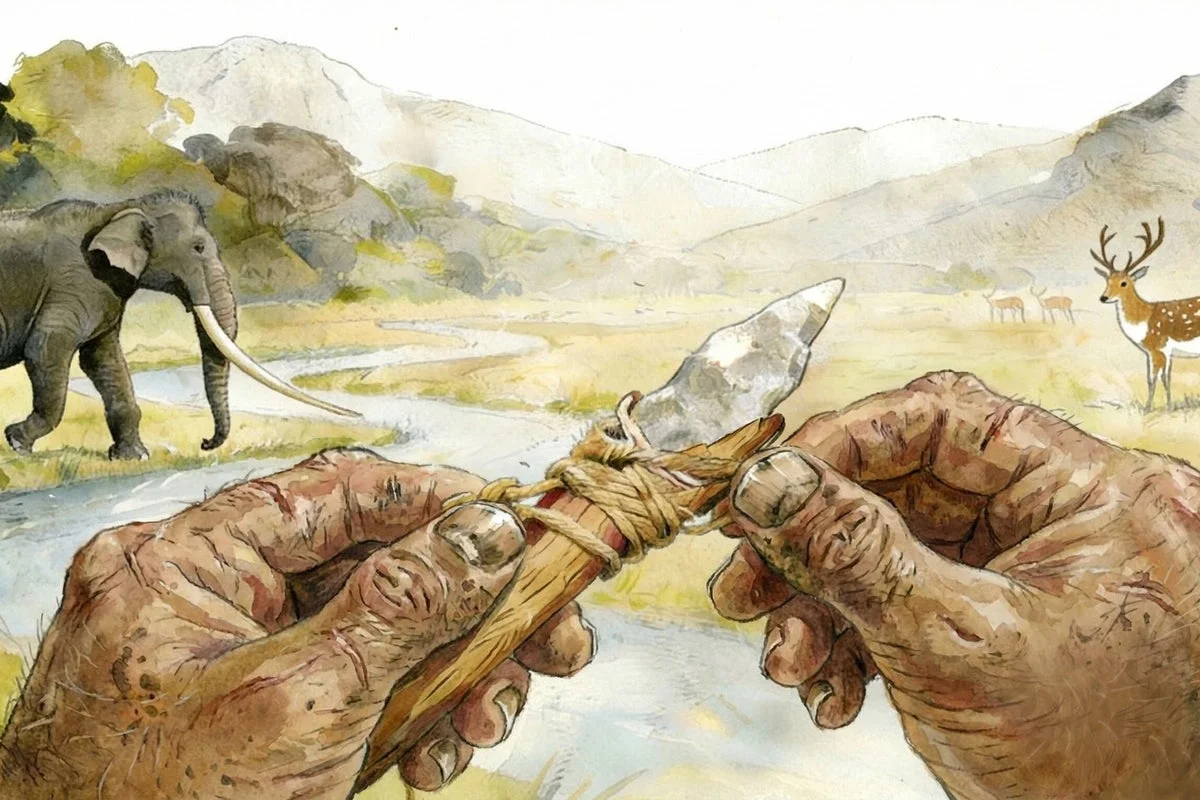 Ancient China site uncovers hafted tools dating 160,000 years ago, reshaping early human tech