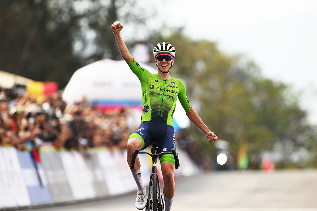 Featured image for Tadej Pogačar Secures Back-to-Back World Championship Titles in Rwanda