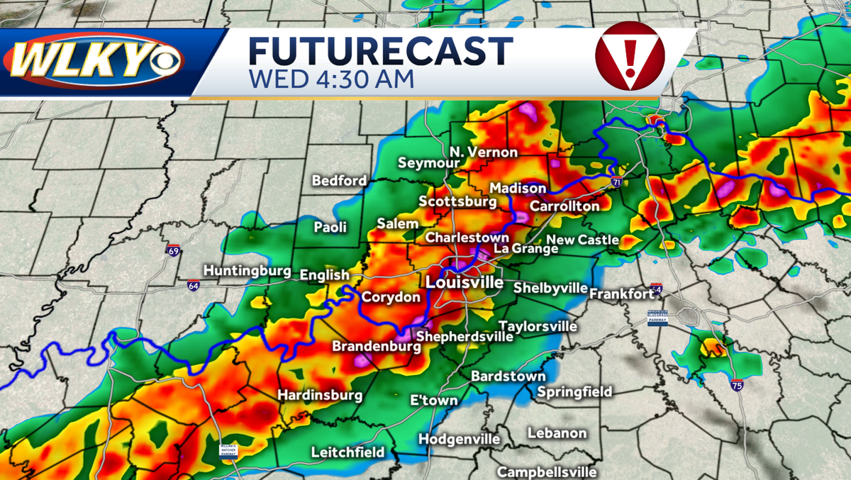 Featured image for "Louisville and Lexington Brace for Severe Storms and Drastic Temperature Drop"