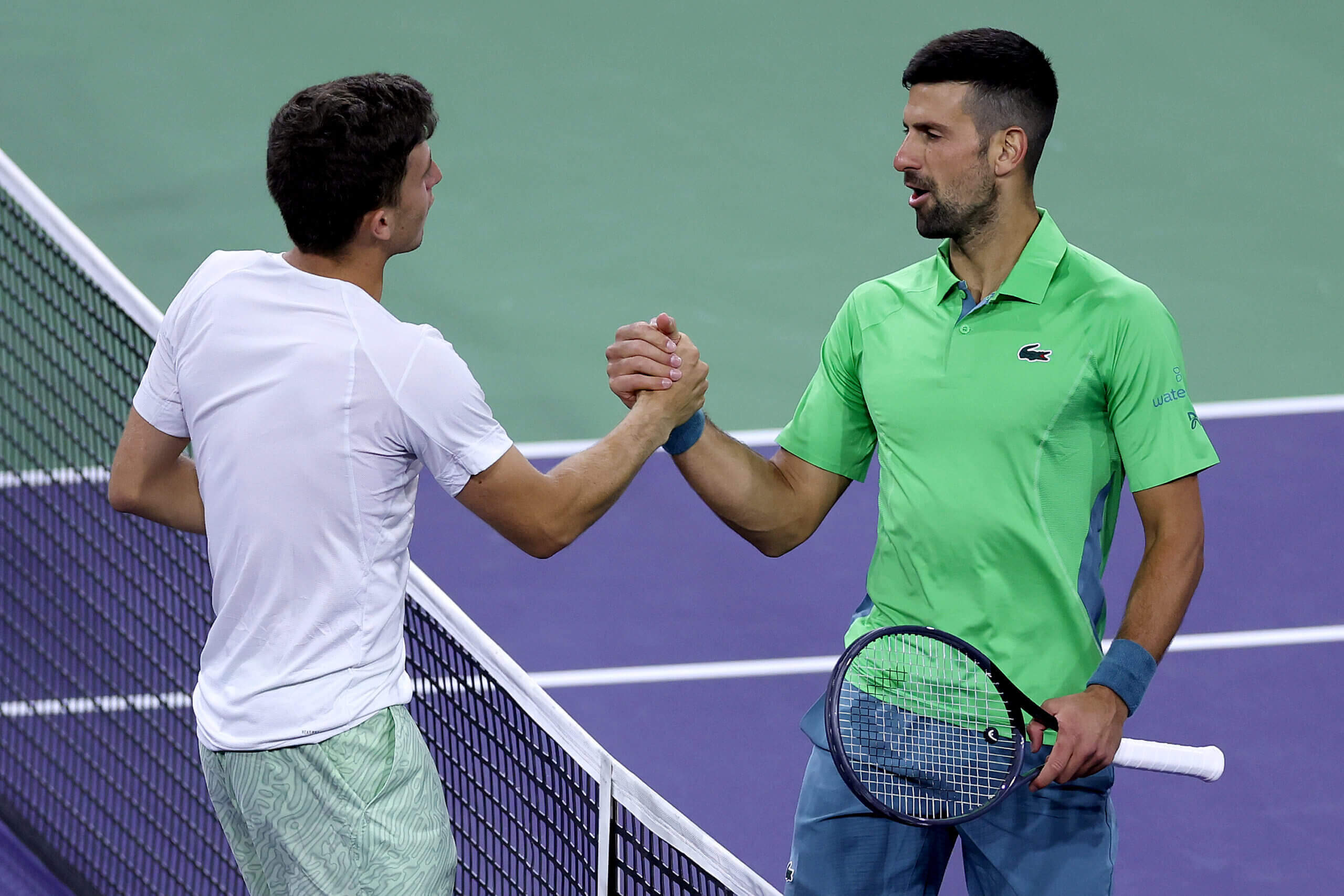 Featured image for "Novak Djokovic Shocked by Luca Nardi at Indian Wells"