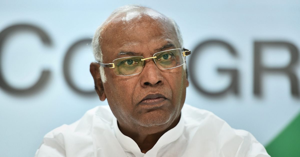 Featured image for Kharge's Absence at Flag Hoisting Event in New Parliament Building Raises Questions