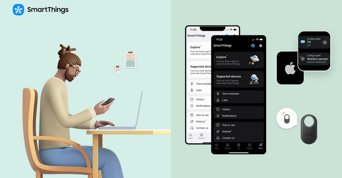 Featured image for Samsung enhances SmartThings with AI routines for easier home automation