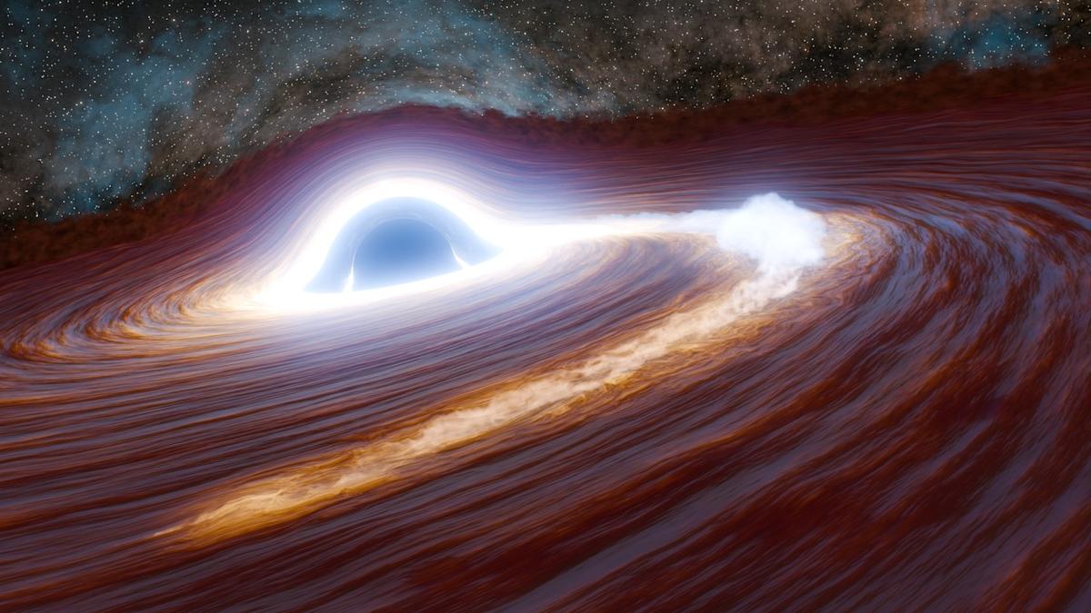 Featured image for Record-Breaking Black Hole Flare Outshines 10 Trillion Suns