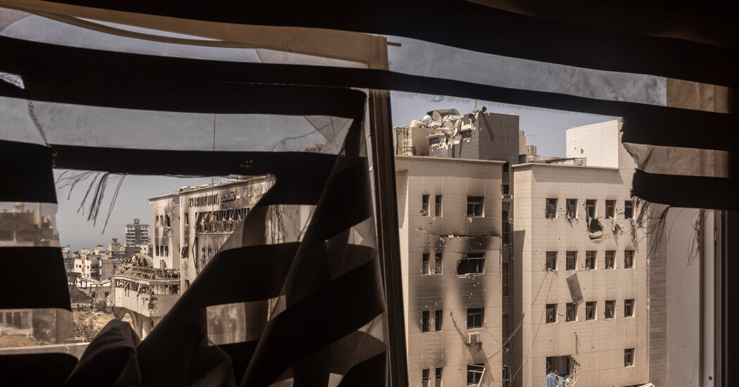 Featured image for "Israeli Army Withdrawal Leaves Wasteland at Gaza's Al-Shifa Hospital"