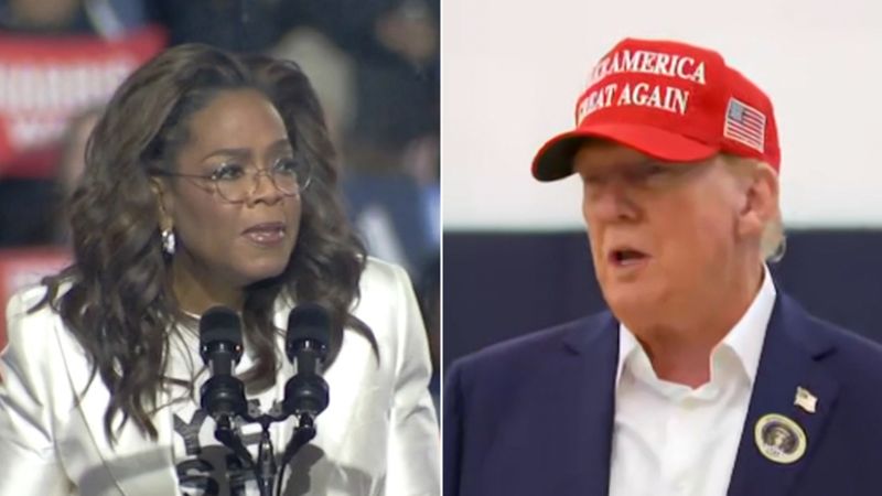 Featured image for Trump Criticizes Oprah and Fox News in Election Day Rant
