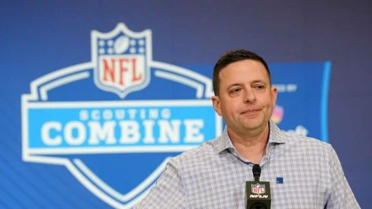 Eliot Wolf lays out Patriots' holistic offseason plan at the NFL Combine
