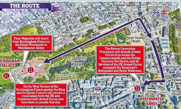 "New Details Revealed for King Charles' Coronation Procession"