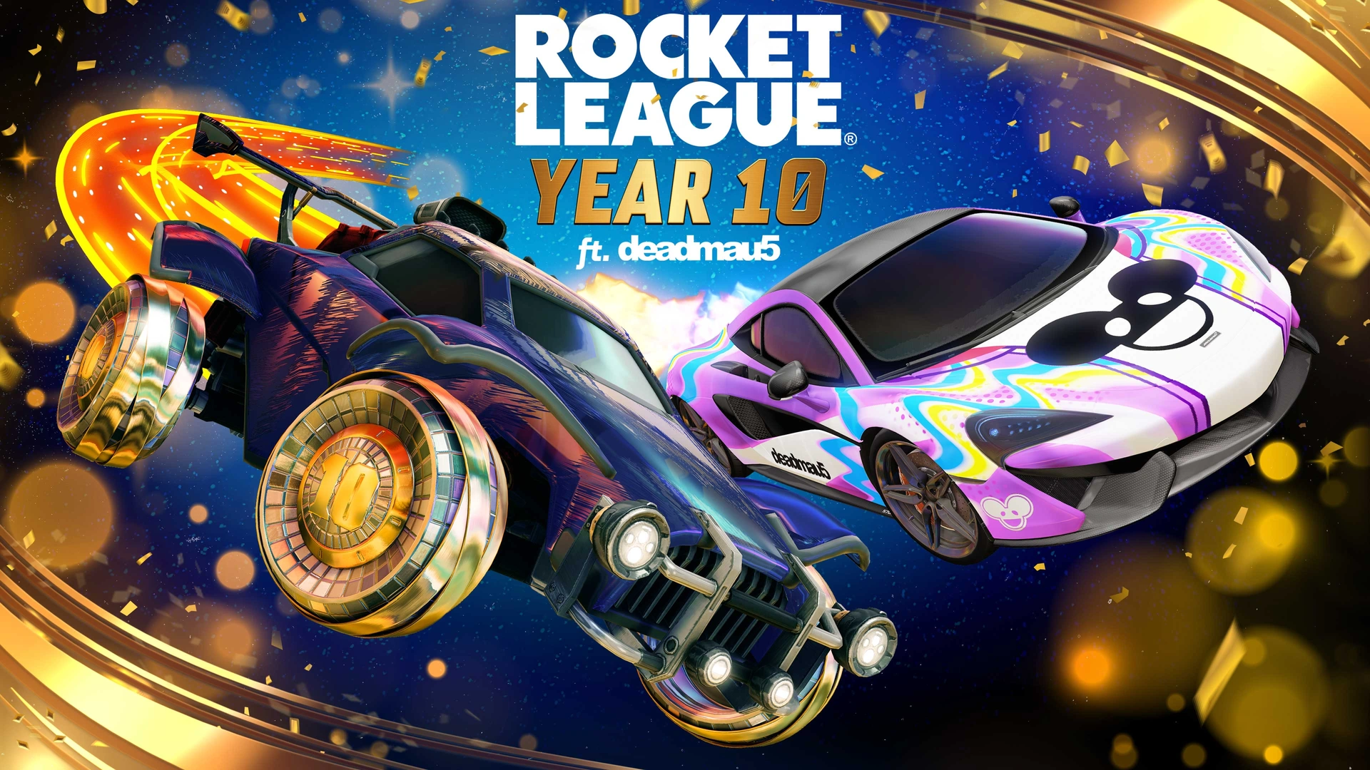 Featured image for deadmau5 Celebrates 10 Years of Rocket League with Special Headline
