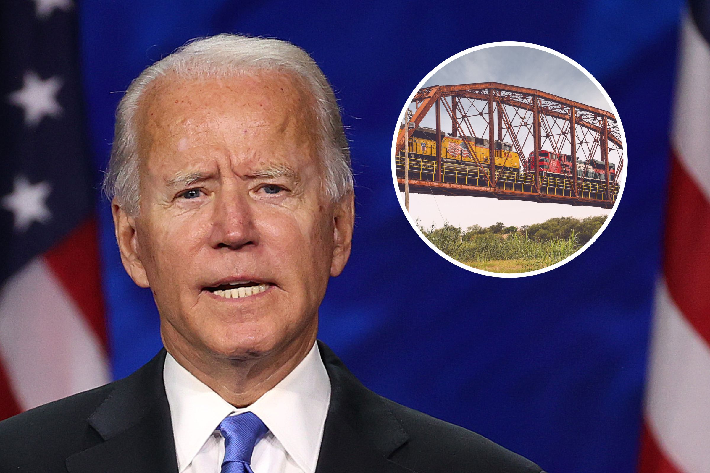 "US Halts Southern Border Rail Operations Amid Migrant Surge"