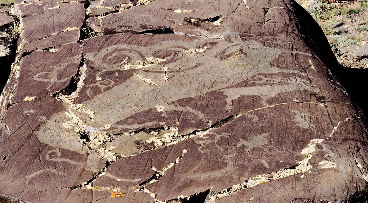 Featured image for Ancient Elk Rock Art Evolves from Realistic to Wolf-Like Forms