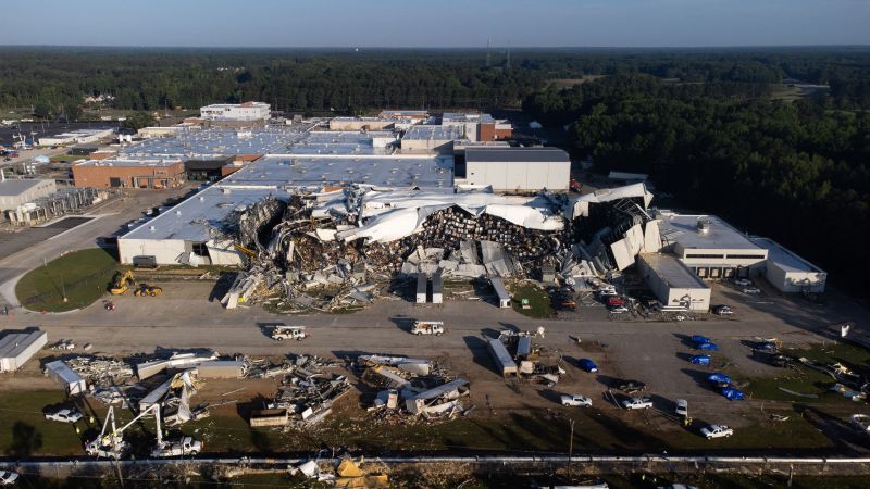 Featured image for Pfizer's North Carolina Plant Recovers from Tornado Damage, Workers Supported