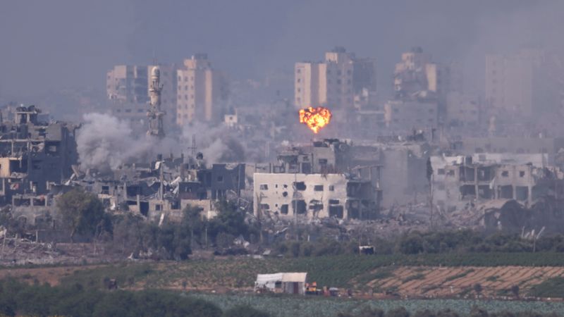Israeli Ground Forces Launch Intense Overnight Raid in Gaza