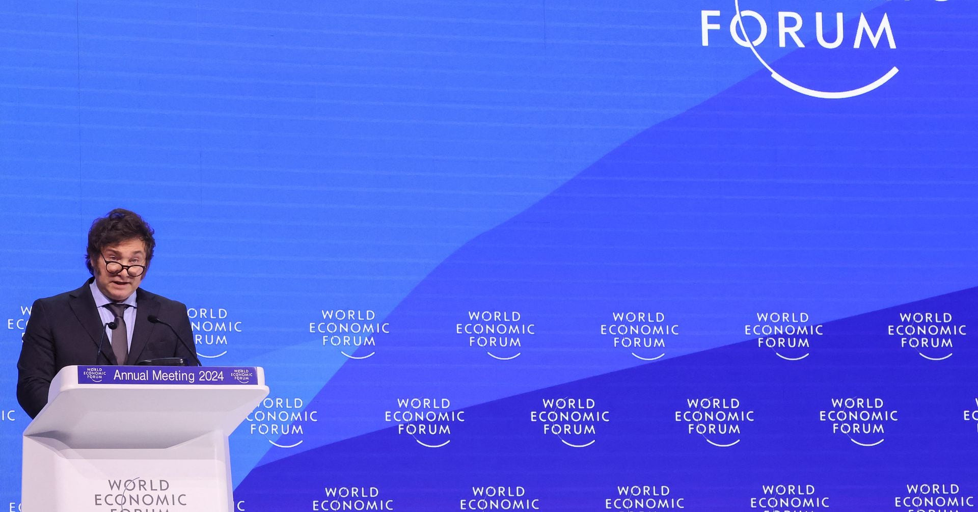 Featured image for "Davos Discourse: Argentina's Milei Champions Free Markets, Criticizes Socialism"