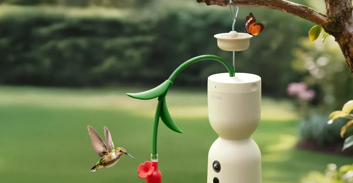 Featured image for Birdfy’s Hum Bloom Records Stunning 120fps Hummingbird Footage