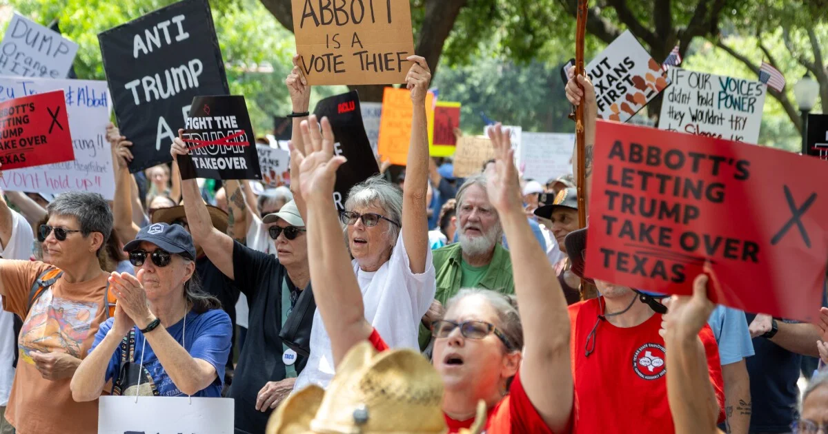 Nationwide Protests Erupt Against Redistricting Plans