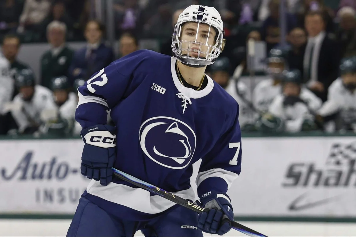 Penn State hockey star McKenna avoids felony charge as video evidence undermines case