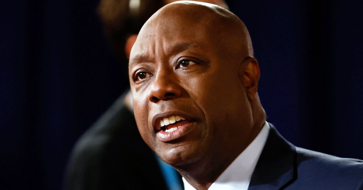 "Tim Scott Supports Firing Striking Workers, Citing Past Actions"