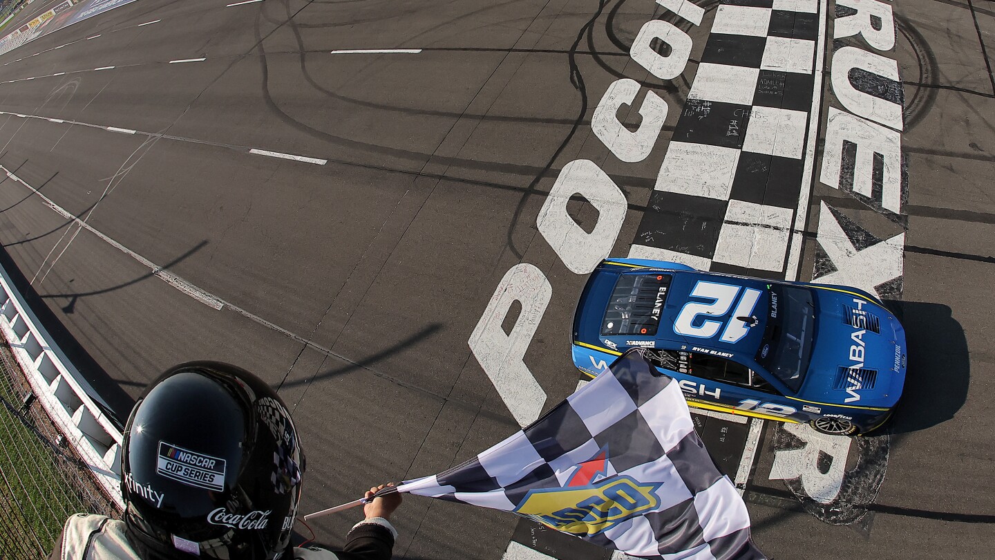 Featured image for Ryan Blaney Leads Team Penske's Hot Streak at Pocono