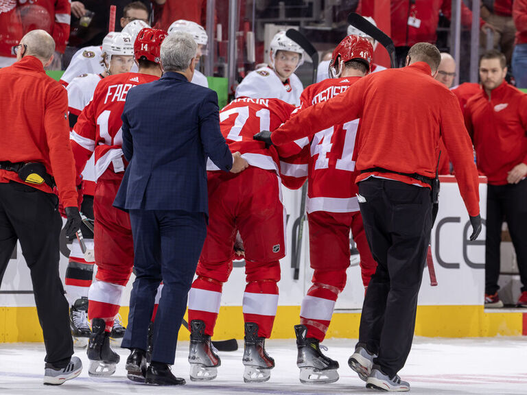 Featured image for "Dylan Larkin's Concerns: NHL Officiating and Player Safety"