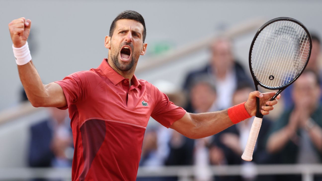 Djokovic Triumphs in 5-Set French Open Battle, Knee Concerns Linger