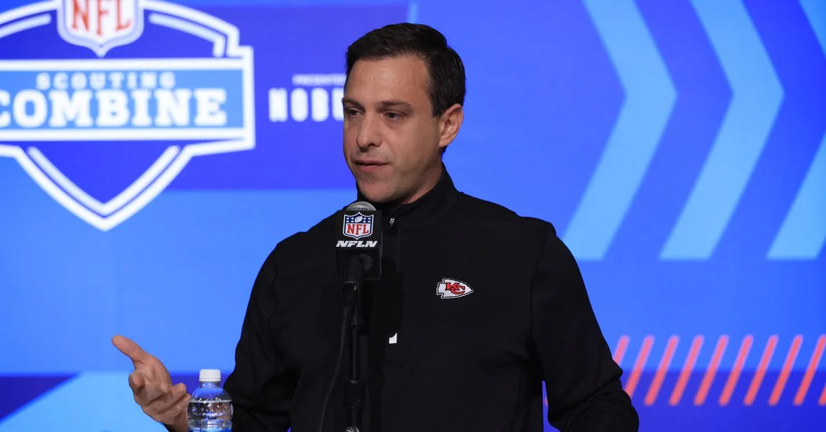 Chiefs GM Brett Veach shares draft insights and hot takes for 2023 season.