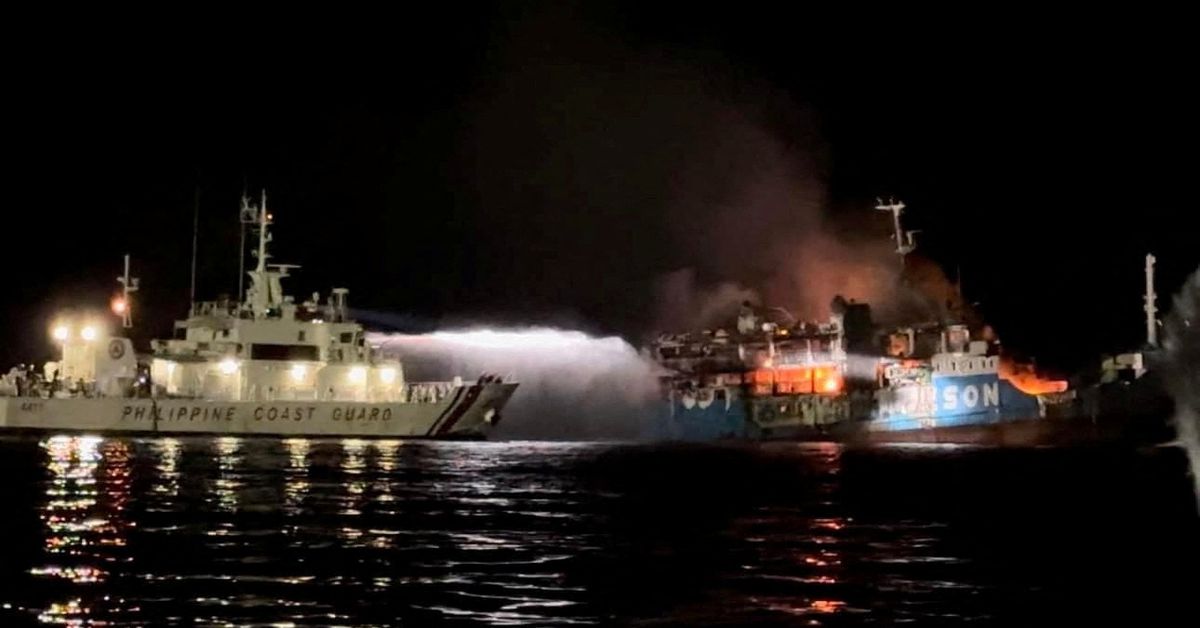 Deadly Ferry Fires Ravage Philippine Waters.