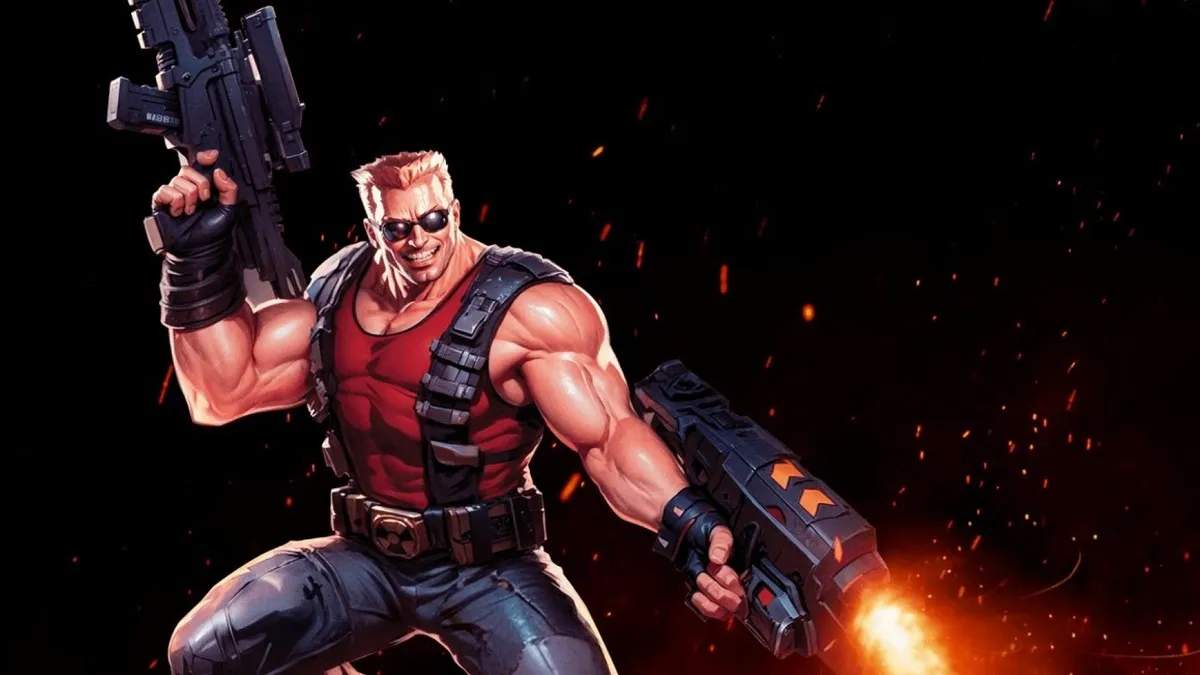 Duke Nukem Remastered Promo Image Controversy Due to AI Use