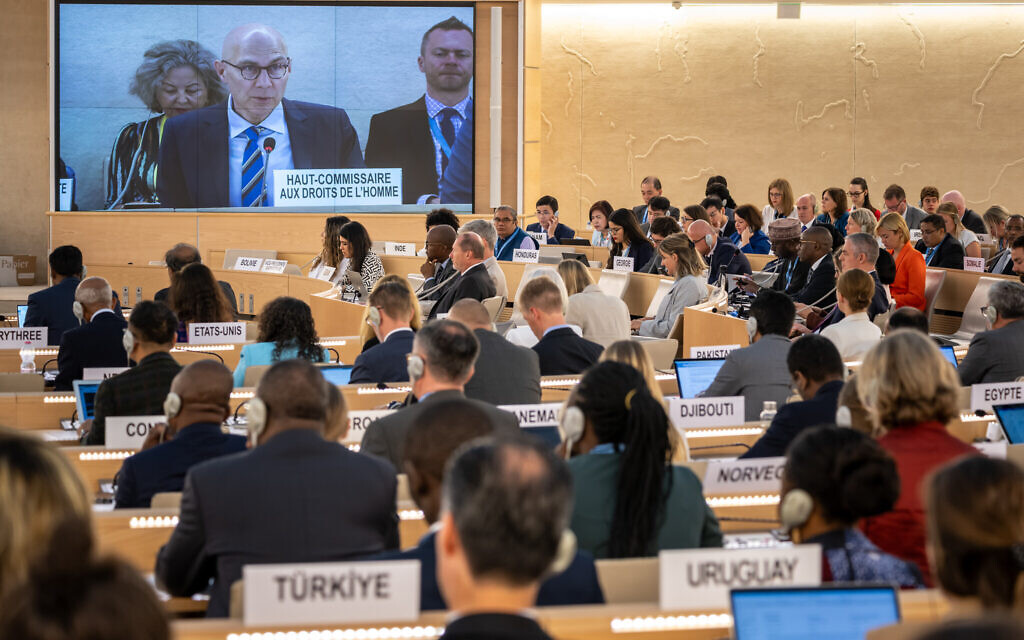 US leads opposition to UN Human Rights Council probe into Israel.