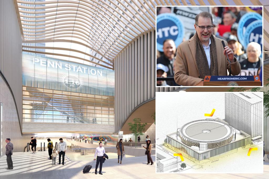 Manhattan Borough President proposes Penn Station overhaul plan with mixed support for MSG.