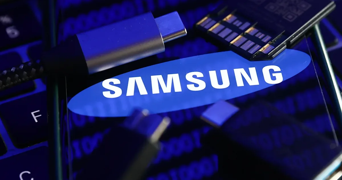 Samsung's chip production cut as profits plummet.
