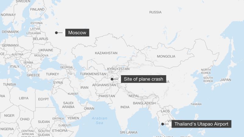 Featured image for "Survivors Found: Russian Private Jet Crashes in Afghanistan"