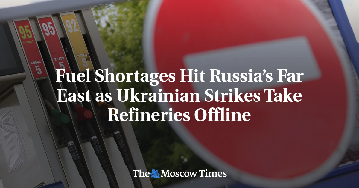 Featured image for Russian Fuel Crisis Deepens Amid Drone Attacks and Supply Disruptions