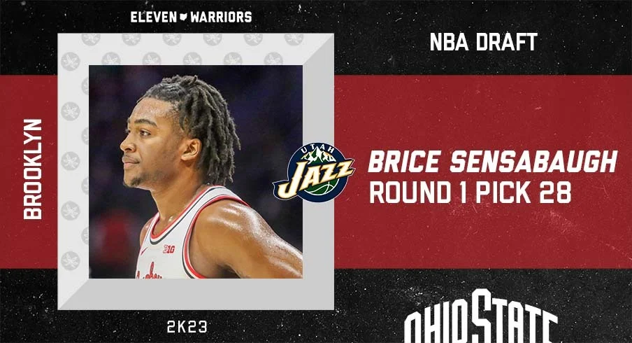 Ohio State's Brice Sensabaugh drafted by Utah Jazz in 2023 NBA Draft.