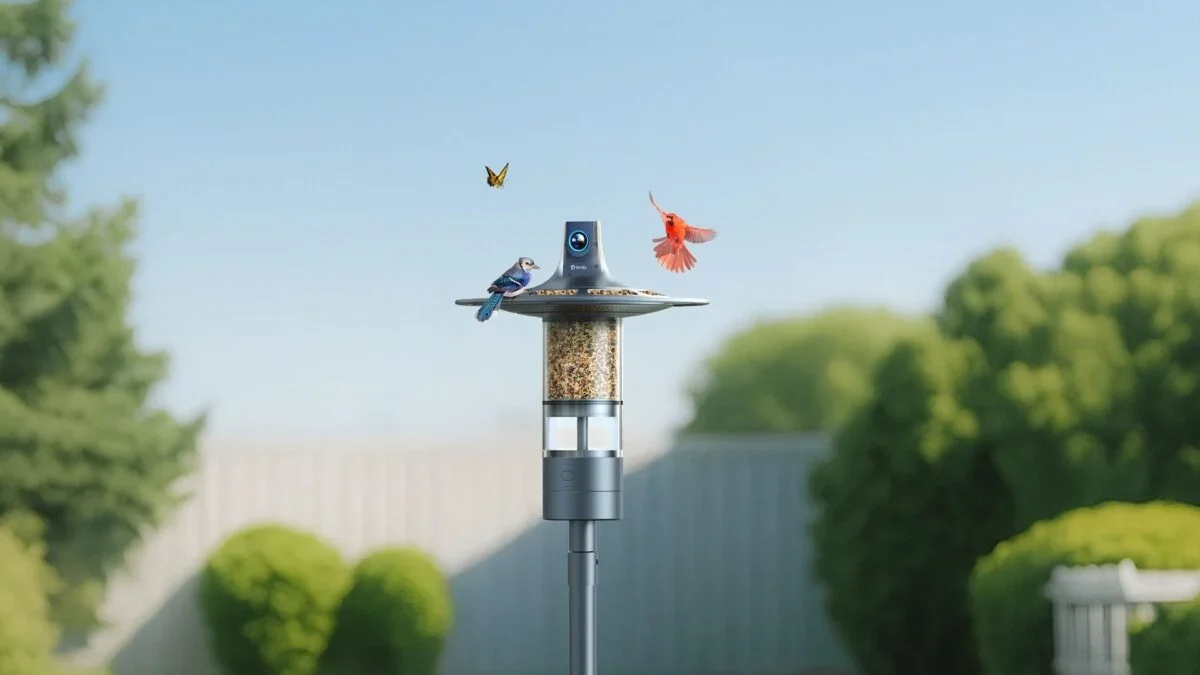 Featured image for Revolutionary 360-Camera Bird Feeder Captures Every Bird