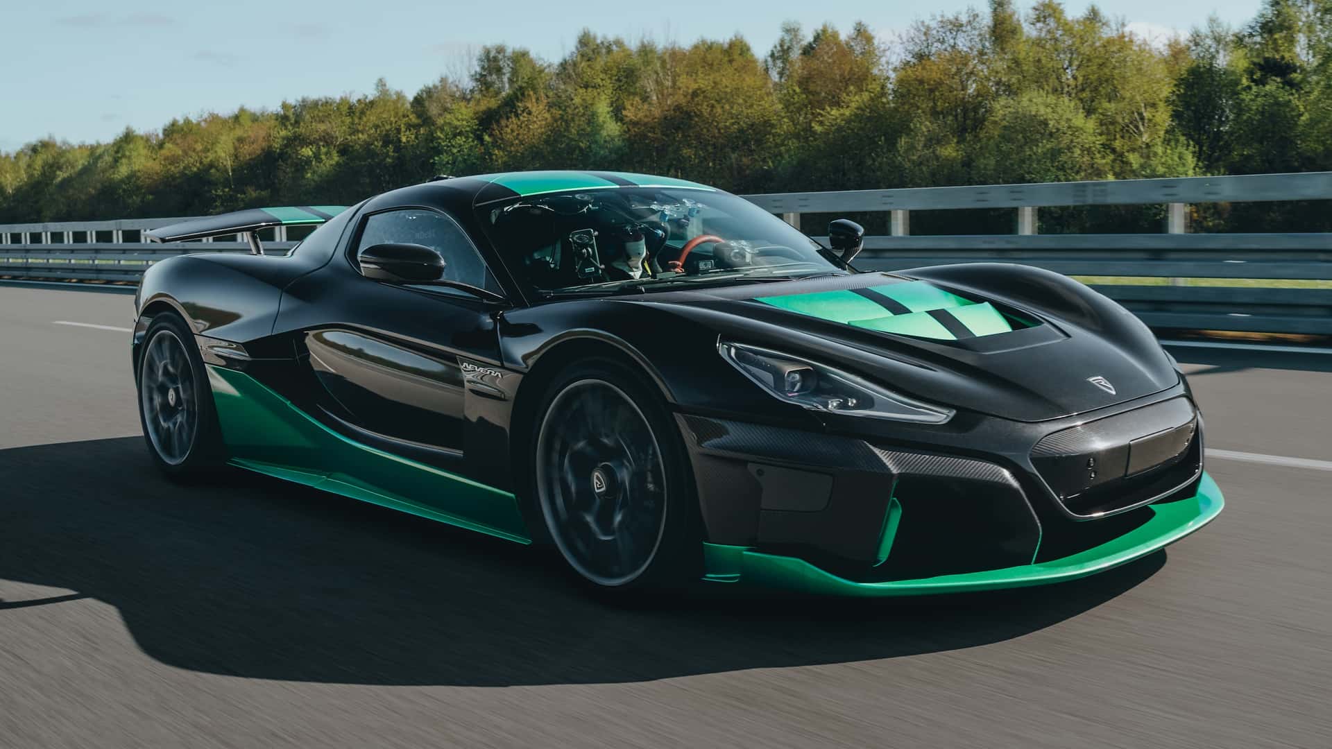 Featured image for Rimac Nevera Breaks 23 Speed Records in One Day