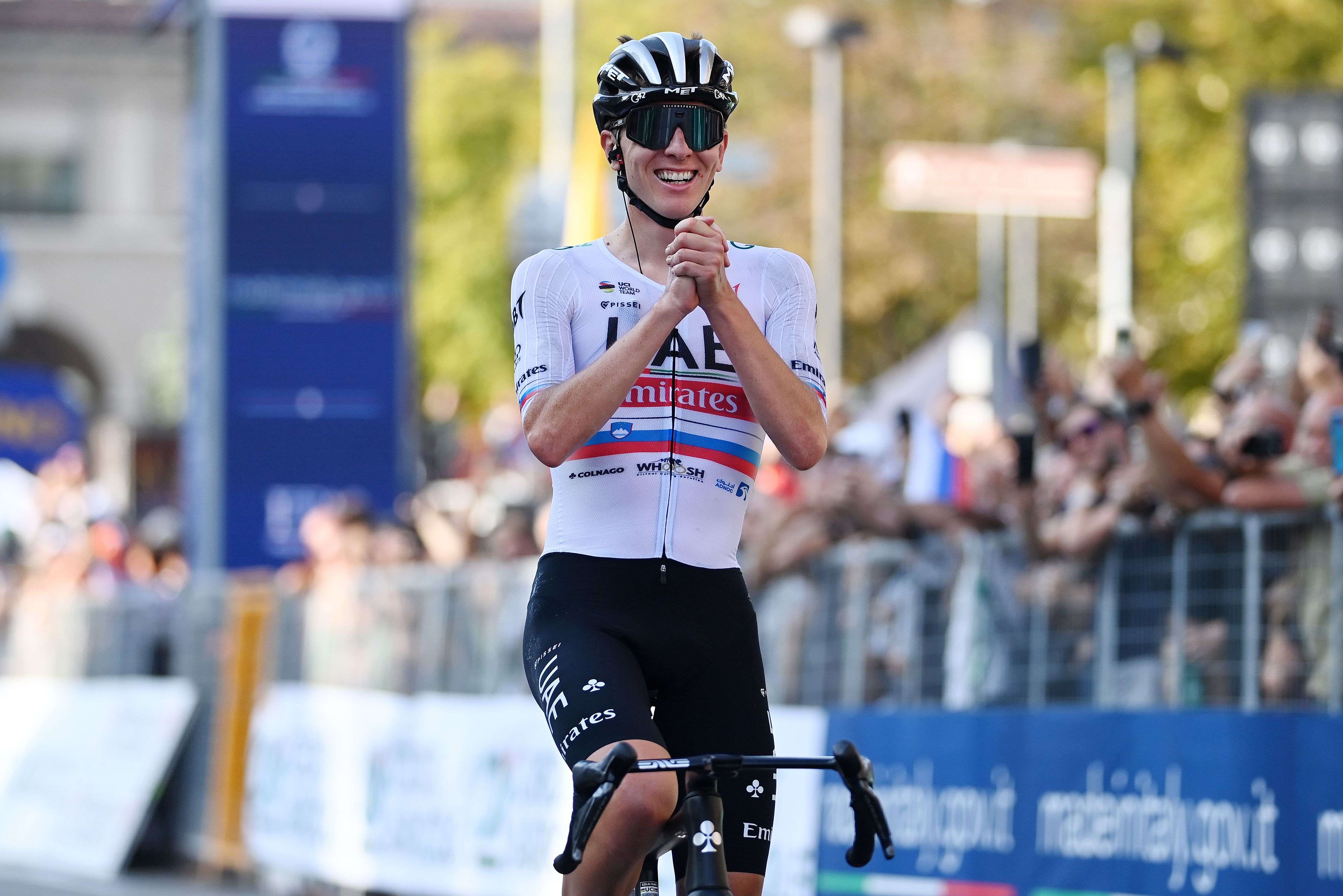 Featured image for "Tadej Pogačar Dominates Il Lombardia with Third Consecutive Victory"