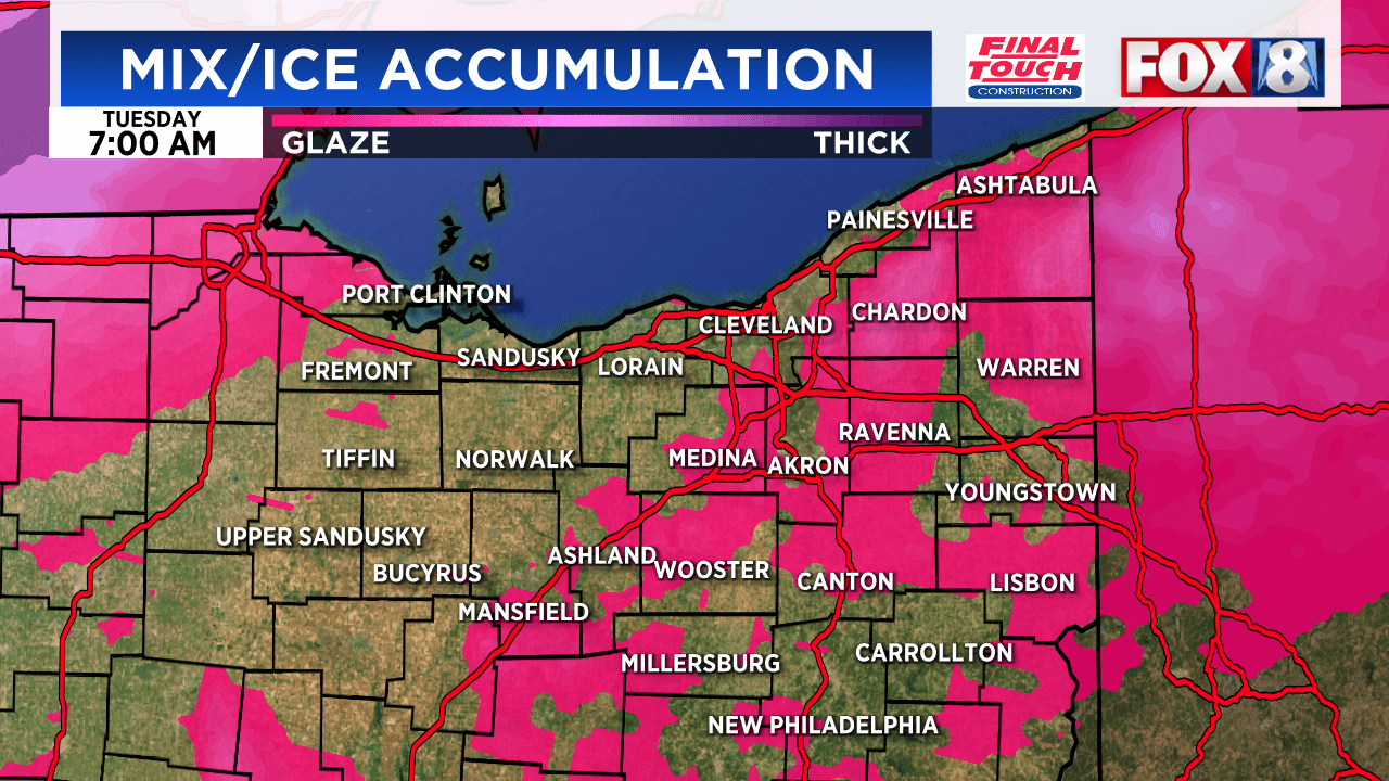 Featured image for "Potential for Freezing Rain and Sleet Tonight: Northeast Ohio Weather Update"