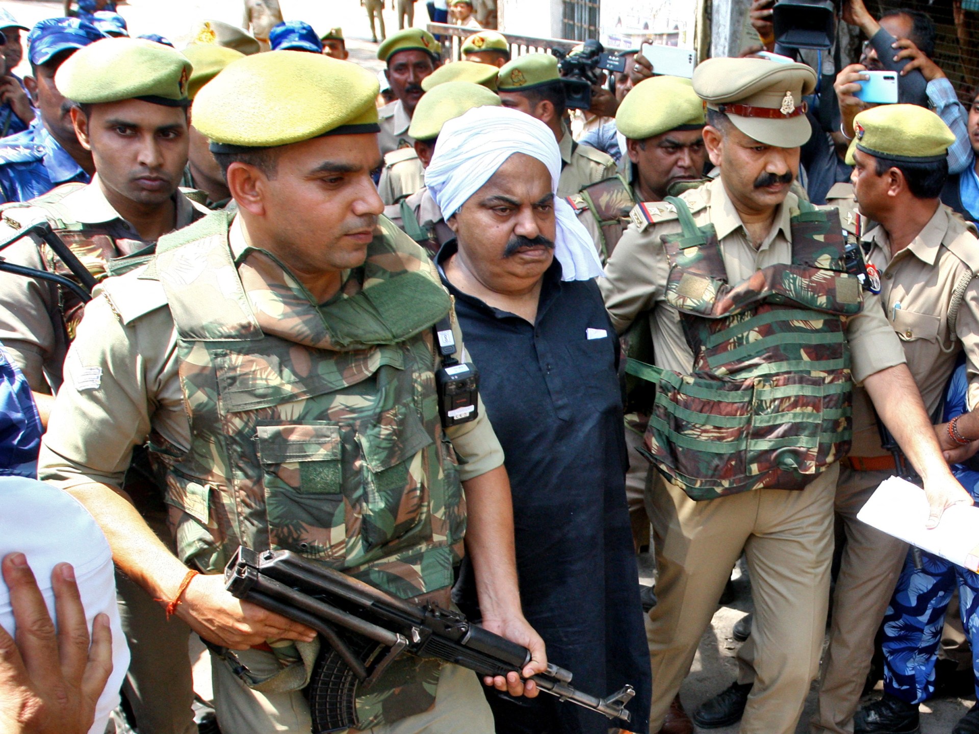 Former Indian MP and Brother Shot Dead on Live TV