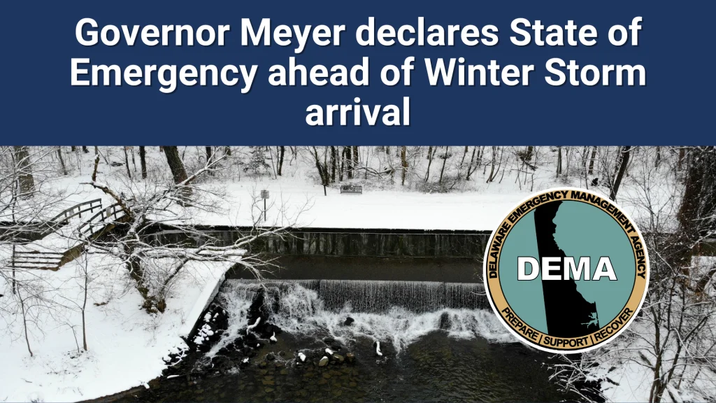 Delaware mobilizes National Guard, declares state of emergency for incoming Blizzard