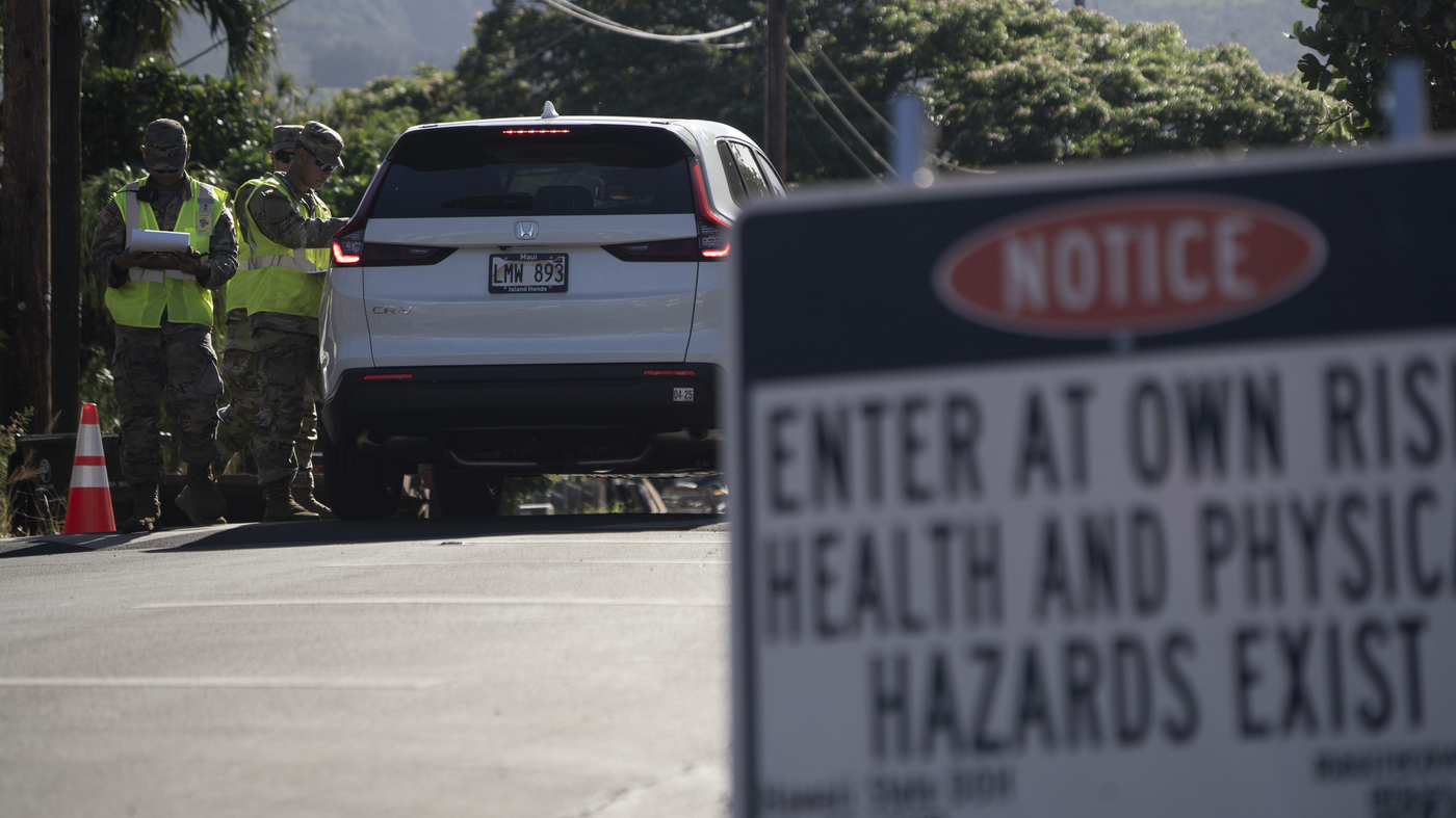 Devastated Lahaina residents return to homes lost in deadly wildfire