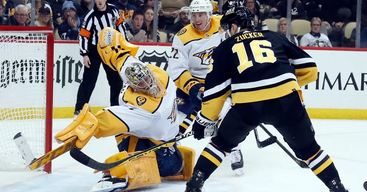 "Penguins Secure Playoff Spot with Shutout Win over Predators"